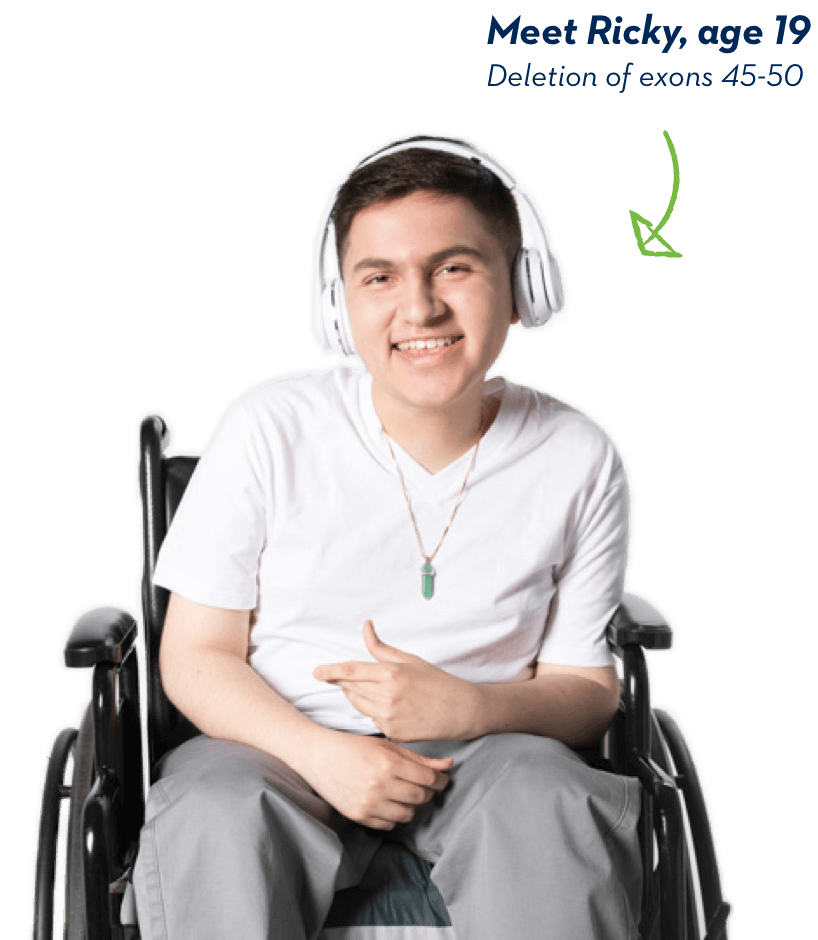 AMONDYS 45 patient Ricky
