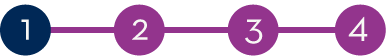 four steps icon